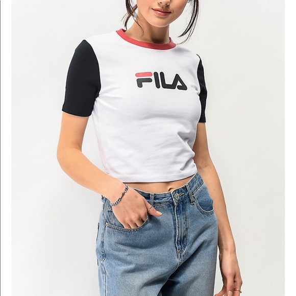 Fila Tops - NWOT Fila Cropped T-Shirt